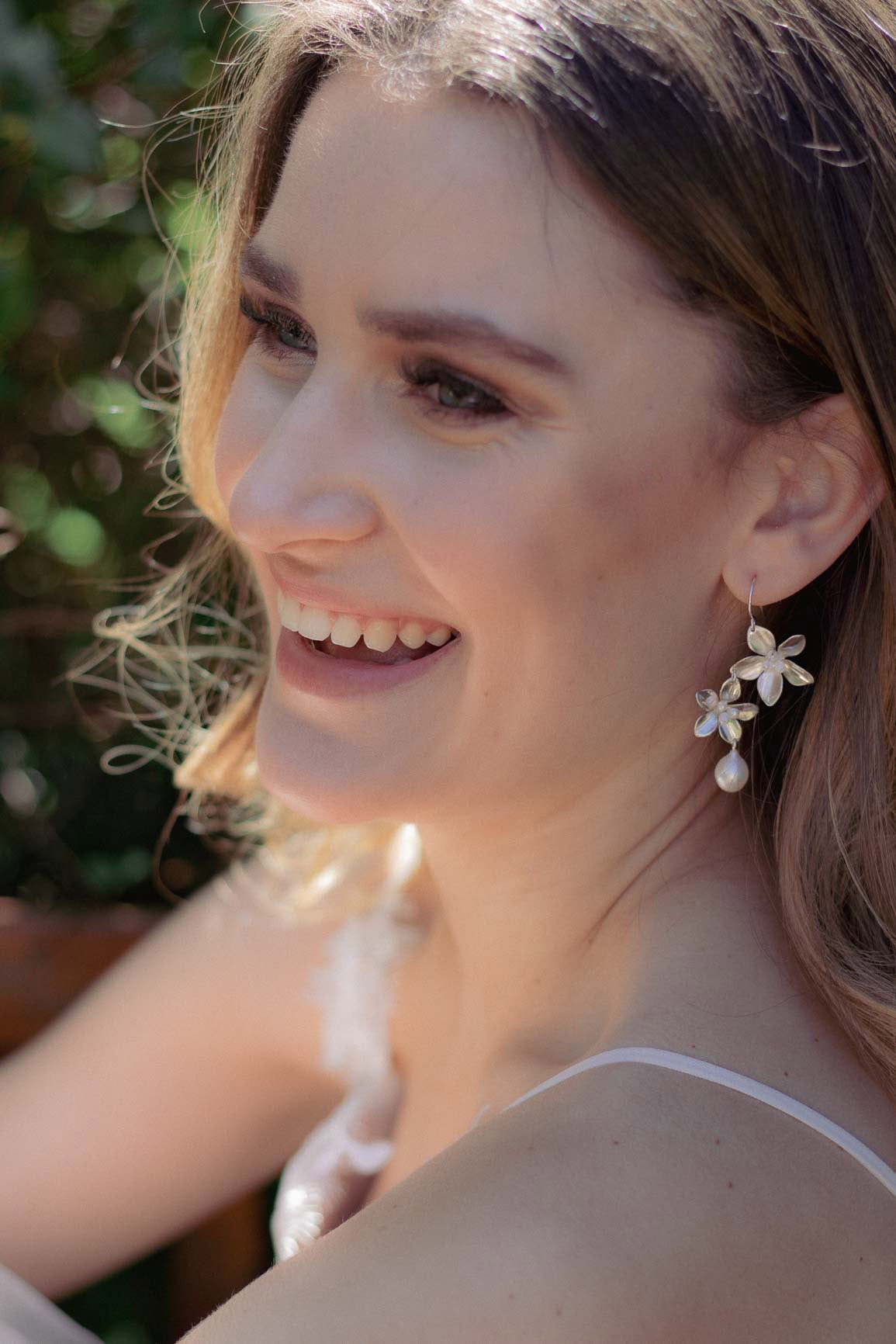 Snowdrift earrings