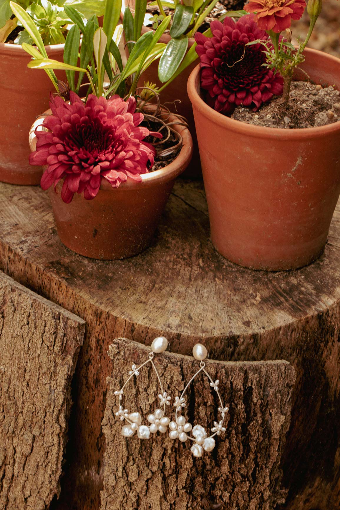 Claire de Lune earrings