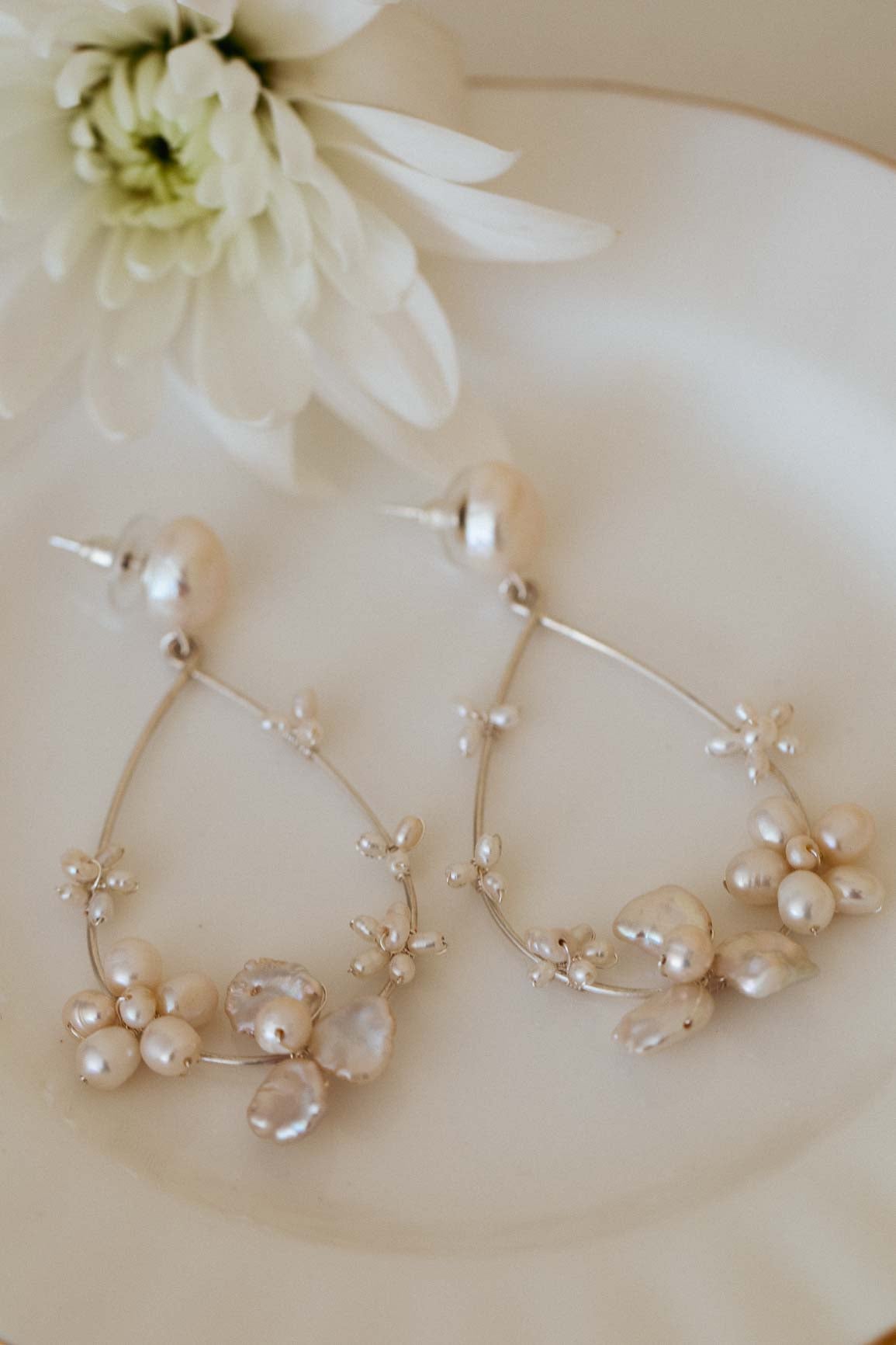 Claire de Lune earrings