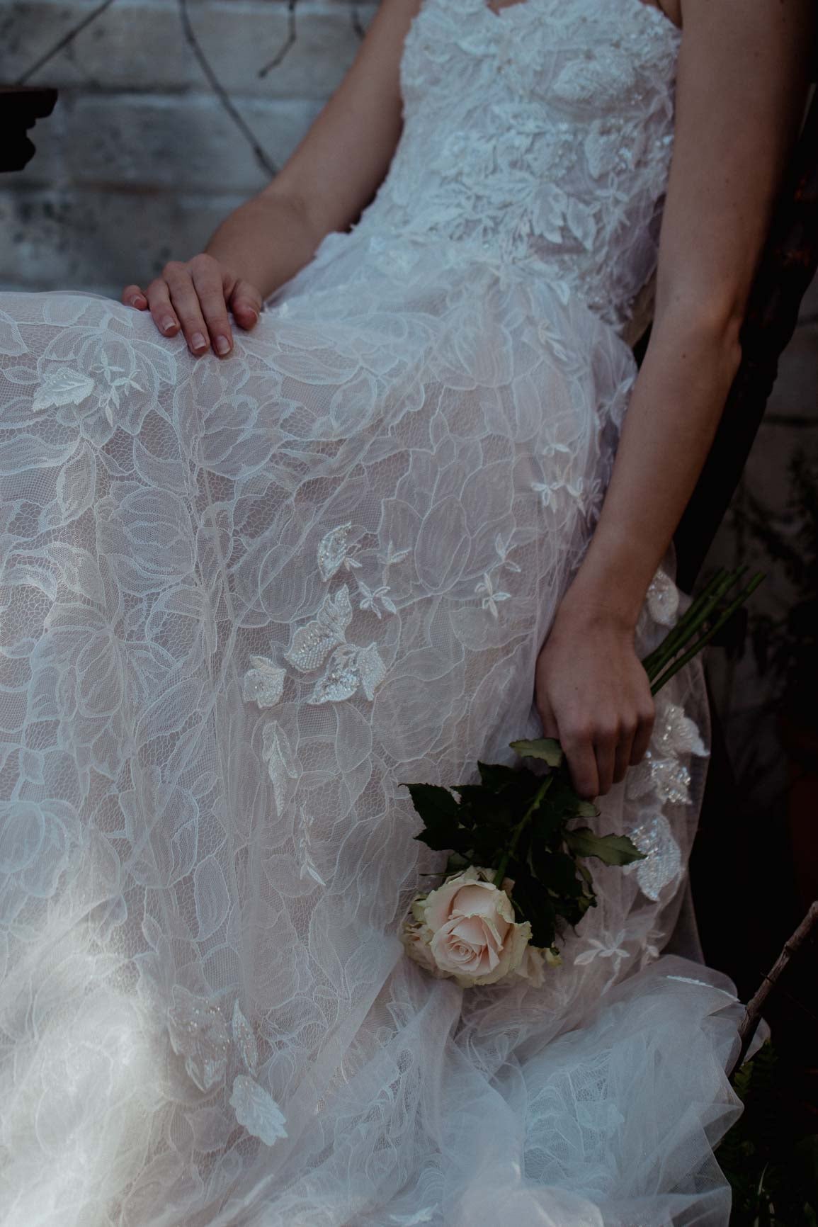 Midnight Wedding Dress